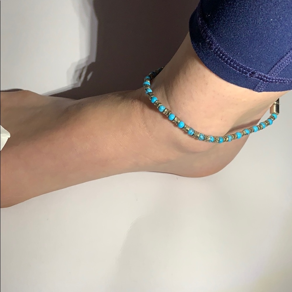 🌹beaded ankle bracelet